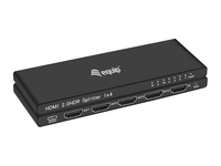 Equip Ultra-Slim 4-Port HDMI 2.0 Splitter - 332717