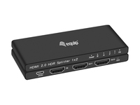 Equip Ultra-Slim 2-Port HDMI 2.0 Splitter - 332716