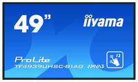 iiyama iiyama ProLite TF4939UHSC-B1AG Touchscreen-Monitor 124,5 cm (49 Zoll) 3840 x 2160 Pixel Multitouch Multi-Nutzer Schwarz https://images.icecat.biz/img/gallery_lows/91677740_3429493331.jpg