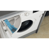 Whirlpool BI WDWG 751482 EU N machine à laver avec sèche linge Intégré (placement) Charge avant Blanc E