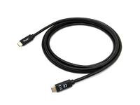 4015867226568 - USB Kabel 32 A -  C St St 10m 3A schwarz 4015867226568 Equip