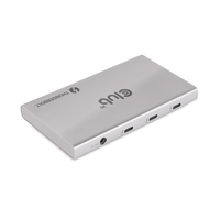 CLUB3D Certified Thunderbolt™4 Tragbarer 5-in-1-Hub mit Smart Power - CSV-1580