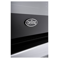 Belling Cookcentre 60 cm Dual Fuel Cuisinière Gaz Noir, Acier inoxydable A