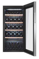 Haier Wine cellar WS105GA Refroidisseur de vin compresseur Autoportante Noir 105 bouteille(s)