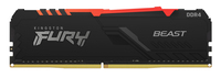 Kingston Technology FURY Beast RGB módulo de memoria 16 GB 1 x 16 GB DDR4 3000 MHz