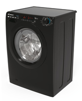 Candy Smart Inverter CSWS496TWMBBE-47 machine à laver avec sèche linge Autoportante Charge avant Noir D