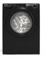 Candy Smart Inverter CSWS496TWMBBE-47 machine à laver avec sèche linge Autoportante Charge avant Noir D