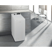 Whirlpool TDLRB 65242BS FR/N machine à laver Charge par dessus 6,5 kg 1200 tr/min C Blanc