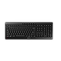 CHERRY Stream Wireless Tastatur Universal RF kabellos + USB QWERTY US International Schwarz