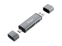 Equip Kartenleser mit USB 3.0-Hub, OTG - 245460