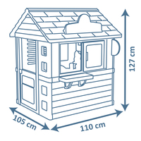 Smoby Spielhaus Sweety Corner