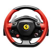 Thrustmaster Ferrari 458 Spider Noir, Rouge Volant + pédales Xbox One