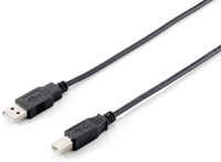 Equip 128863 USB Kabel USB 2.0 1 m USB A USB B Schwarz - 128863