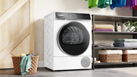 Bosch Serie 8 WQB246C0FR sèche-linge Pose libre Charge avant 9 kg A+++ Noir, Blanc