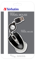 Verbatim Go Mini Optical Travel Mouse – Schwarz