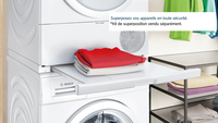 Bosch Serie 4 WTH8300DFR sèche-linge Pose libre Charge avant 8 kg A++ Blanc