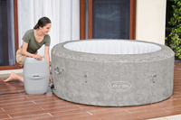 Bestway Lay-Z-Spa Spa gonflable Zurich AirJet avec couverture EnergySense pour 2 à 4 personnes