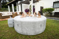 Bestway Lay-Z-Spa Spa gonflable Zurich AirJet avec couverture EnergySense pour 2 à 4 personnes