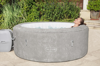 Bestway Lay-Z-Spa Spa gonflable Zurich AirJet avec couverture EnergySense pour 2 à 4 personnes
