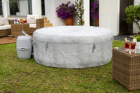 Bestway Lay-Z-Spa Spa gonflable Zurich AirJet avec couverture EnergySense pour 2 à 4 personnes