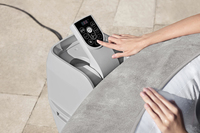 Bestway Lay-Z-Spa Spa gonflable Zurich AirJet avec couverture EnergySense pour 2 à 4 personnes