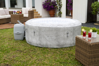 Bestway Lay-Z-Spa Spa gonflable Zurich AirJet avec couverture EnergySense pour 2 à 4 personnes
