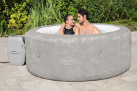 Bestway Lay-Z-Spa Spa gonflable Zurich AirJet avec couverture EnergySense pour 2 à 4 personnes