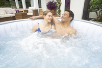 Bestway Lay-Z-Spa Spa gonflable Zurich AirJet avec couverture EnergySense pour 2 à 4 personnes