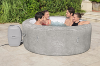 Bestway Lay-Z-Spa Spa gonflable Zurich AirJet avec couverture EnergySense pour 2 à 4 personnes