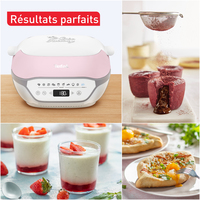 Tefal Cake Factory Infinity KD850110 Appareil intelligent à gâteau + moules + pots à yahourt