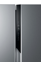 Haier SBS 90 Serie 3 HSR3918ENPG frigo américain Autoportante 528 L E Argent
