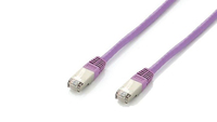 4015867163238 - DIGITAL DATA CU Patchkabel S FTP Cat6a 10G (PIMF) violett 150m 605658