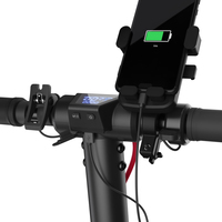 Sharp EM-KS2AEU-B scooter électrique 1 siège(s) Noir, Rouge