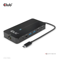 CLUB3D USB Gen1 Type-C 7-in-1 hub with 2x HDMI, 2x USB Gen1 Type-A, 1x - CSV-1595