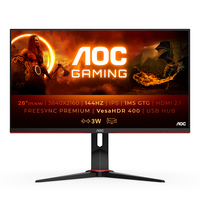 AOC AOC G2 U28G2XU2/BK LED display 71,1 cm (28") 3840 x 2160 Pixel 4K Ultra HD Schwarz, Rot https://images.icecat.biz/img/gallery_lows/97338304_2912487115.jpg AOC AOC G2 U28G2XU2/BK LED display 71,1 cm (28") 3840 x 2160 Pixel 4K Ultra HD Schwarz, Rot https://images.icecat.biz/img/gallery_lows/97338304_2912487115.jpg