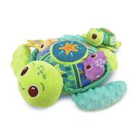 VTech Play Green JUJU, MAMAN TORTUE ÉVEIL DES SENS (BOUTEILLES PLASTIQUE RECYCLÉES)