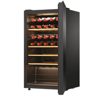 Haier Wine Bank 50 Serie 3 HWS34GGH1 Refroidisseur de vin compresseur Pose libre Noir 34 bouteille(s)