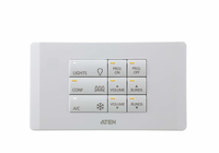 Aten 12 Button Keyboard With 2 Gang EU Wall Plate