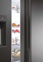 Haier SBS 90 Serie 5 HSW79F18DIPT frigo américain Pose libre 601 L D Noir