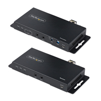 Startech 4K HDMI over Fiber Extender Kit, 4K 60Hz up to 3300ft/1km (Single  ...