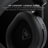Turtle Beach Casque gaming amplifié multiplateforme sans fil Stealth 600 pour Xbox Series X|S, Xbox One, PC, Nintendo Switch et mobile - Bluetooth, 80 heures de batterie et microphone antibruit – Noir