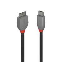 Lindy 36620 USB Kabel USB 3.2 Gen 1 (3.1 Gen 1) 0,5 m USB C Micro-USB - 36620