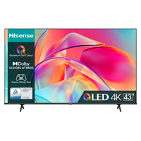 Hisense Hisense 43E77KQ Fernseher 109,2 cm (43") 4K Ultra HD Smart-TV Schwarz https://images.icecat.biz/img/gallery_lows/9845acaba44c8f535e45aa8be645765e.jpg