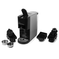 Princess 01.249450.01.001 Machine à café multi capsules Inox - 4 en 1
