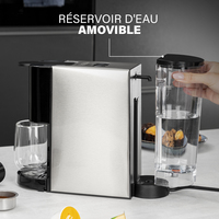 Princess 01.249450.01.001 Machine à café multi capsules Inox - 4 en 1