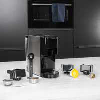 Princess 01.249450.01.001 Machine à café multi capsules Inox - 4 en 1