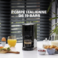 Princess 01.249450.01.001 Machine à café multi capsules Inox - 4 en 1