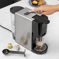 Princess 01.249450.01.001 Machine à café multi capsules Inox - 4 en 1