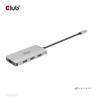 CLUB3D USB Gen2 Type-C to 10Gbps 4x USB Type-A Hub - CSV-1547