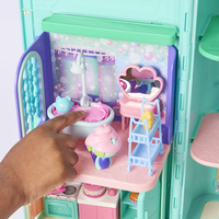 Gabby&amp;quot;s Dollhouse - PLAYSET DELUXE LA SALLE DE BAIN DE MARINE - 1 Figurine + Accessoires - Ajoute Cette Pièce A Ta Maison Gabby Et La Maison Magique Et Reproduis Ses Aventures - Jouet Enfant 3 Ans +